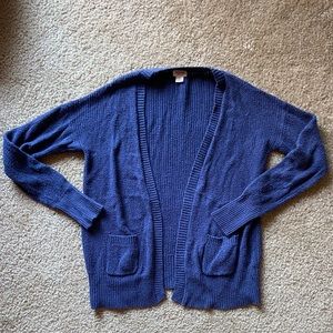 Women’s Navy Cardigan with Pockets